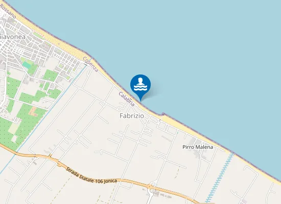 Map of 100 Mt Dx T. Gennarito Loc. S. Nicola