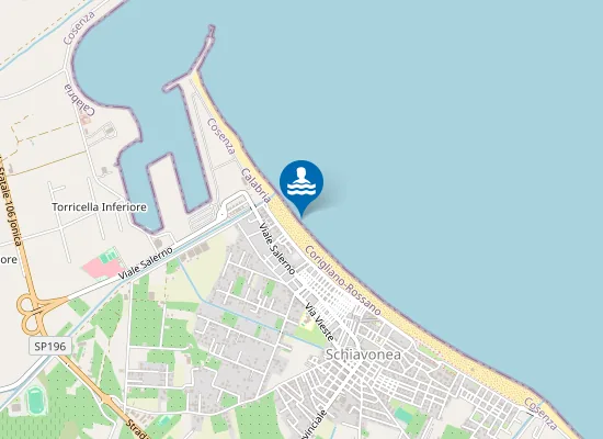 Map of 200 MT DX CANALE MISSIONANTE