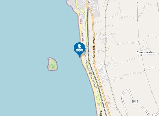 Map of ANTISTANTE ISOLA DI CIRELLA