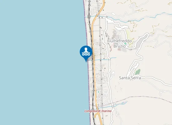 Map of C.DA REGGIO-VALLONE OSCURO