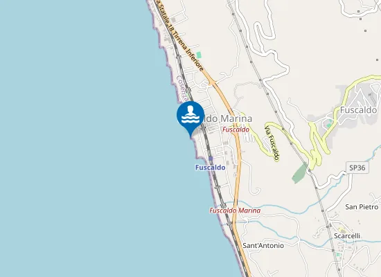 Map of INIZIO LUNGOMARE