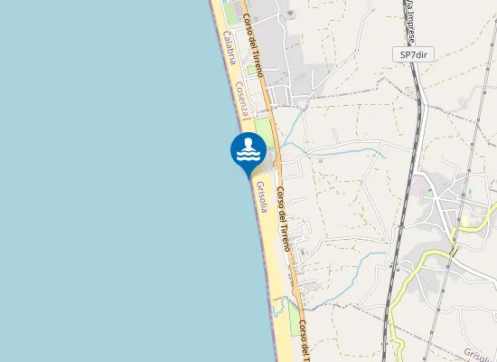 Map of FOCE C.LE FIUMICELLO