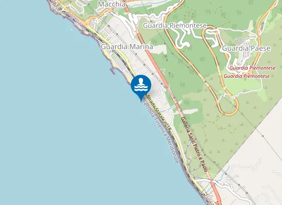 Map of RIST. MIRAMARE