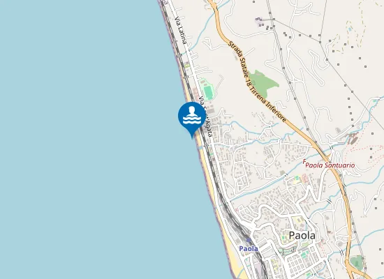 Map of DA TINA-S.AGATA