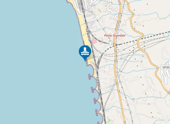 Map of SOTTOPASSO FERROVIA