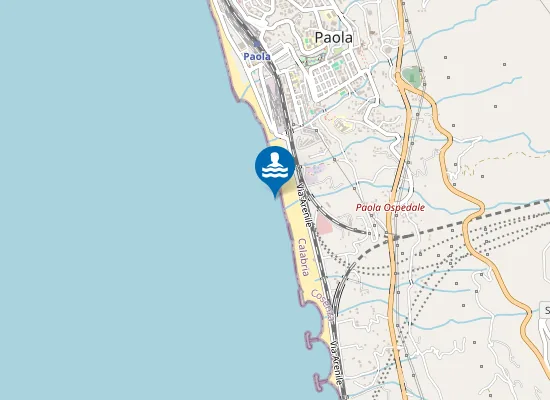 Map of 200 MT S. CANALE PROSP. DEPURATORE