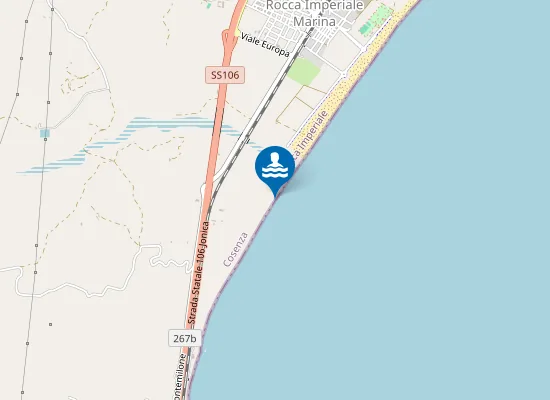 Map of FINE LUNGOMARE SUD