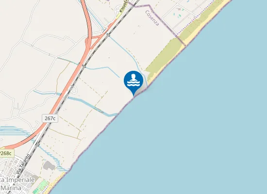 Map of TORRENTE S.NICOLA