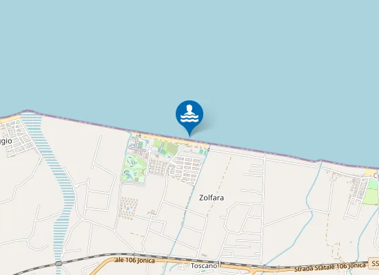 Map of CASELLO TOSCANO