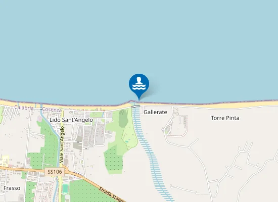 Map of 100 Mt Dx Torrente Colognati