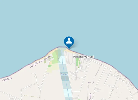 Map of 100 Mt Dx Trionto