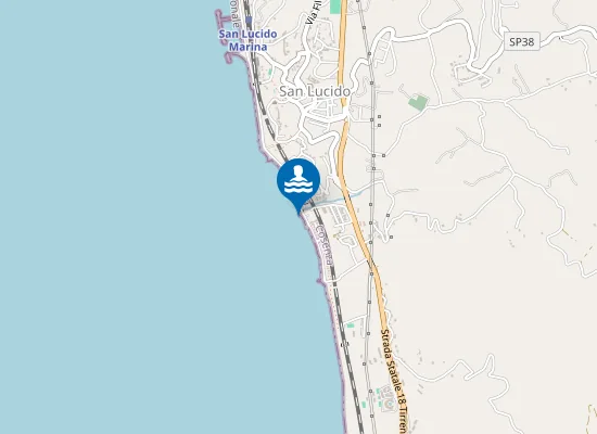 Map of 50 MT SX TORRENTE TORBIDO