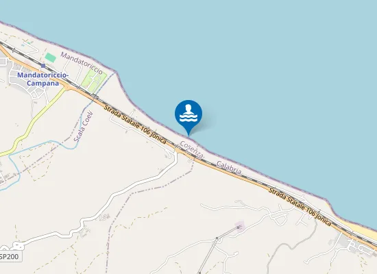 Map of TORRENTE S.LEO