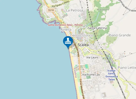 Map of 150 MT DX CANALE TIRELLO