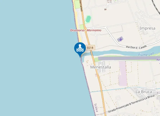 Map of 150 MT SX FIUME LAO