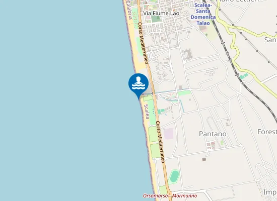 Map of 100 MT SX CANALE REVOCE