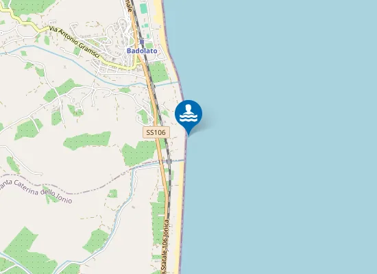 Map of 500 MT SUD TORRENTE VODA'