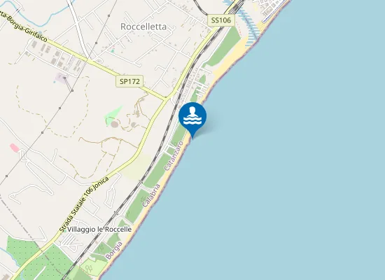 Map of LIDO ROCCELLETTA