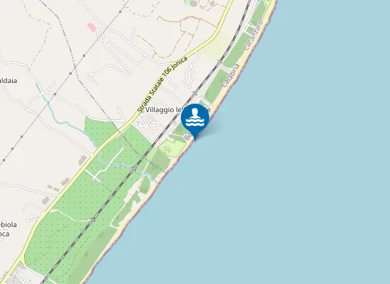 Map of LIDO CALABRISELLA