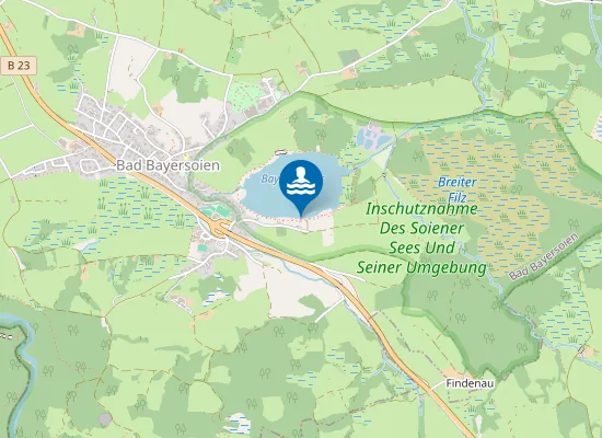 Map of BAYERSOIENER SEE BAD BAYERSOIEN