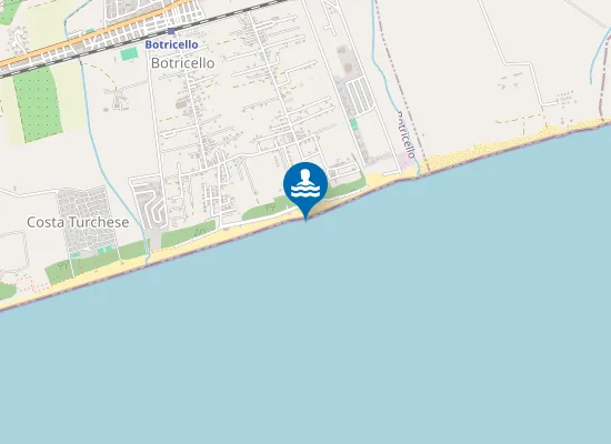 Map of LIDO BOTRICELLO