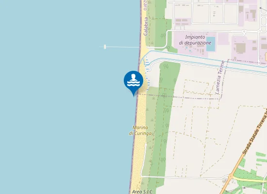 Map of 500 MT NORD TORRENTE S.EUFRASIA