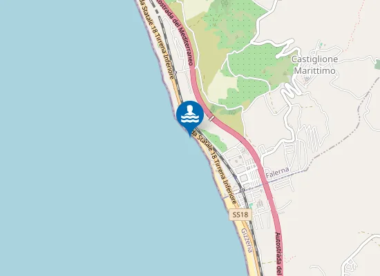 Map of HOTEL OLD AMERICA