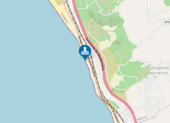 Map of 850 MT. SX PUNTO 145