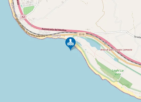 Map of 200 MT NORD FIUME CASALE