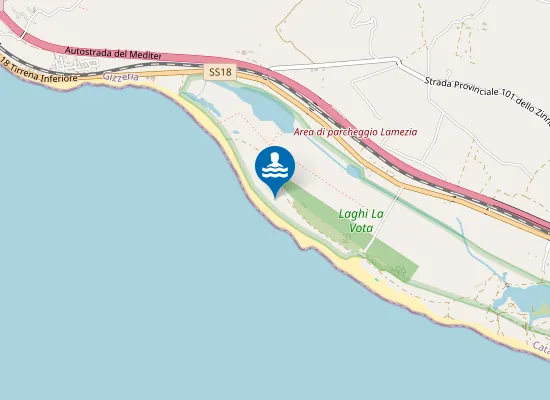 Map of LIDO CAPO SUVERO