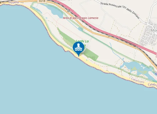 Map of DIREZIONE ALLEVAMENTO ANGUILLE