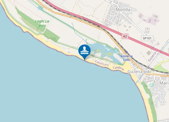 Map of LIDO S.ANTONIO