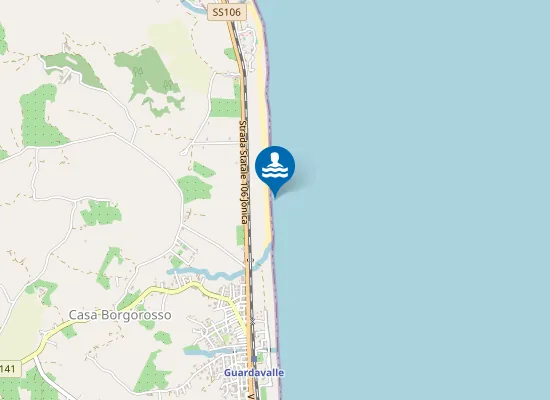 Map of A 1500 MT.TORRENTE SAN GIORGIO