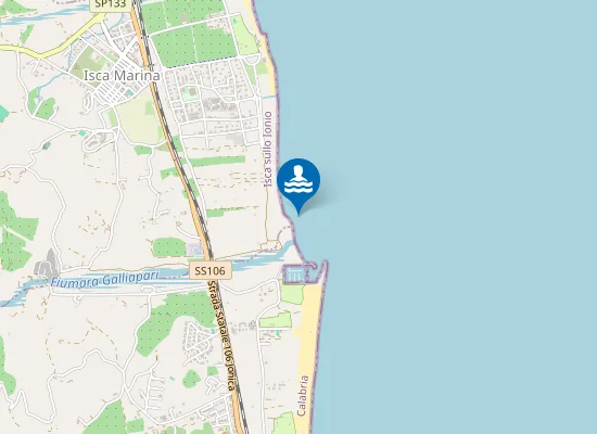 Map of 200 MT A NORD T. GALLIPARI