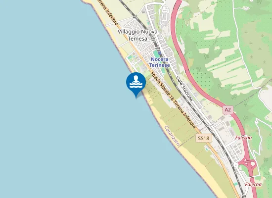 Map of 800 MT. SX PUNTO 143