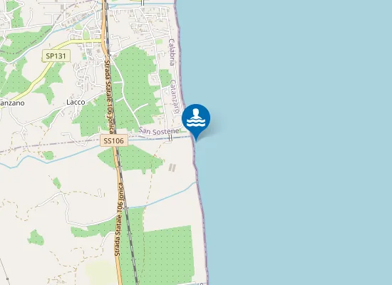 Map of DI FRONTE FIUME ALACA