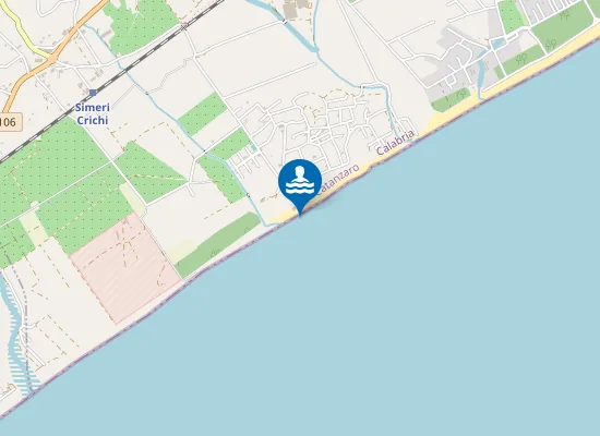 Map of SPIAGGIA SOVERIA S.