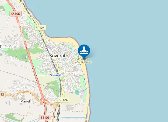 Map of LIDO MIRAMARE