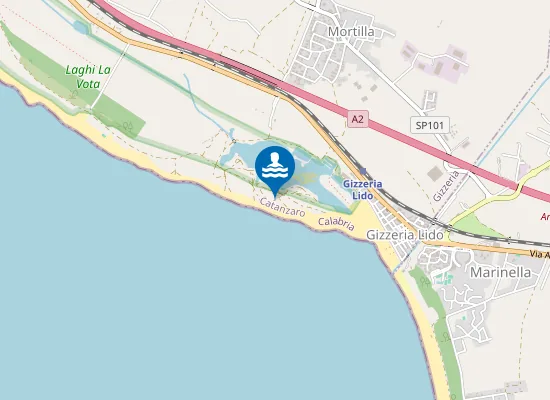 Map of LIDO MARINELLA