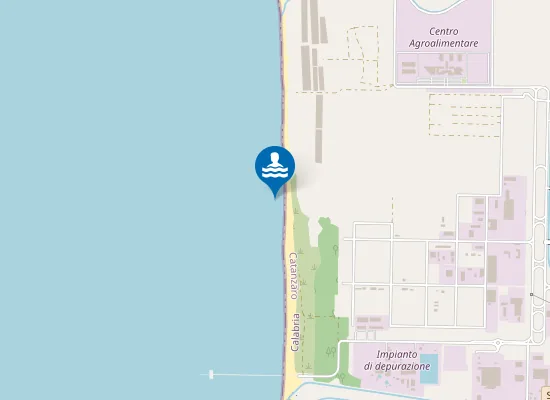 Map of DIREZIONE STAZ. FF.SS. S.PIETRO AMAIDA