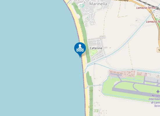 Map of 200 MT A NORD T. BAGNI