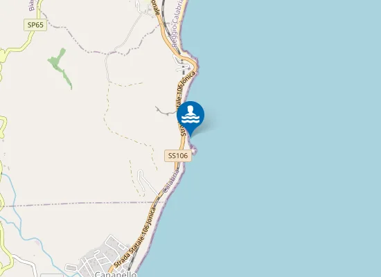 Map of TORRE DEL CAPO CHIOSCO GALLERIA