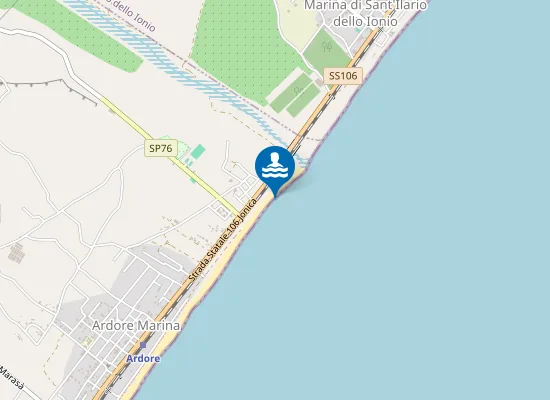 Map of KM 92 - TORR. CONDOIANNI