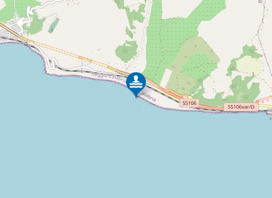 Map of CAMPING LA PERLA IONICA