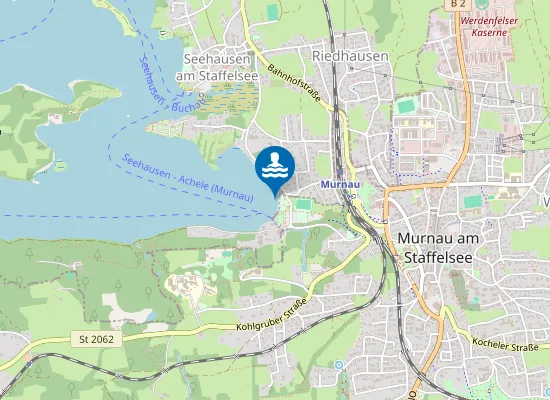 Map of STAFFELSEE MURNAU MURNAU