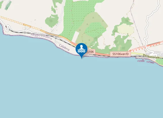 Map of KM 49 DELLA SS 106