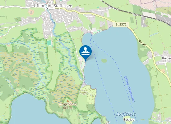 Map of STAFFELSEE UFFING UFFING