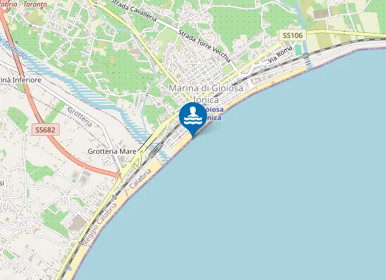 Map of HOTEL MIRAMARE