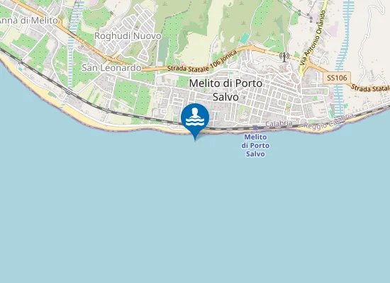 Map of LIDO ROSA DEI VENTI