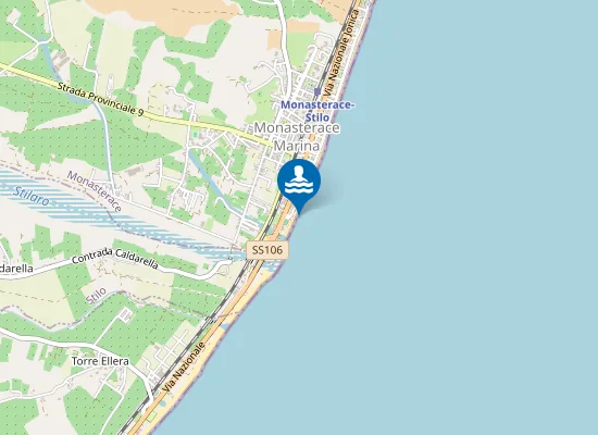 Map of CAMPING PUNTA STILO